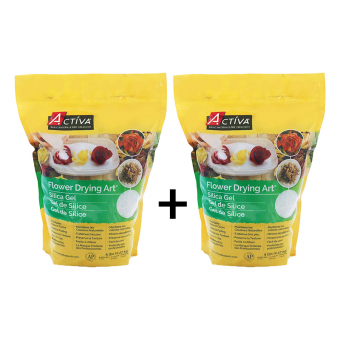 Flower Drying Art® Silica Gel 10 lb (4.5 kg) Value Pack *SHIPPING INCLUDED via USPS*